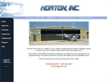 Tablet Screenshot of hortonstackdoor.com